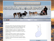 Tablet Screenshot of dogsafaris.fi